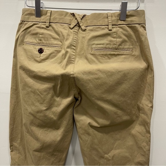 Alex Mill Khaki Cotton Classic Trouser Pants Size 28 - Picture 6 of 9